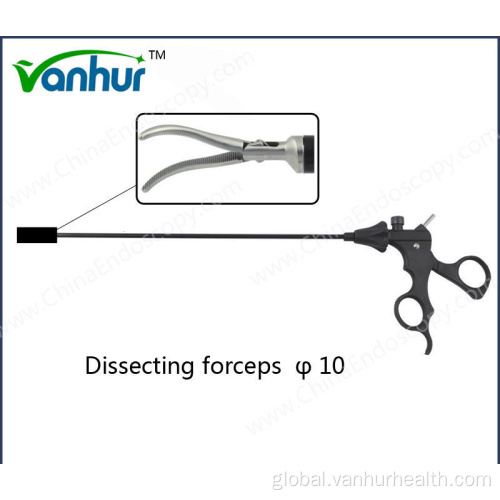 10mm Monopolar Laparoscopy Forceps 10mm Surgery Laparoscopic 90degree Dissecting Forceps Manufactory